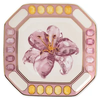 Idyllia vide poche, Porcelain, Crystal print motif, lily, Multicoloured by SWAROVSKI