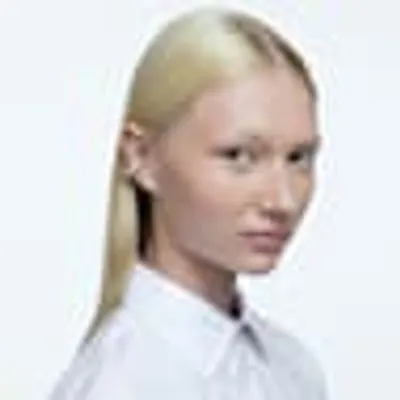 Millenia clip earrings, Square cut, White, Rhodium plated by SWAROVSKI