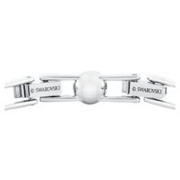 Swarovski Angelic bracelet, Round, White, Rhodium plated