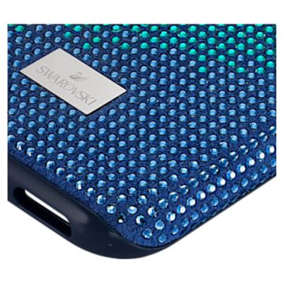 Swarovski Crystalgram Smartphone Case with Bumper, iPhone® X/XS, Blue