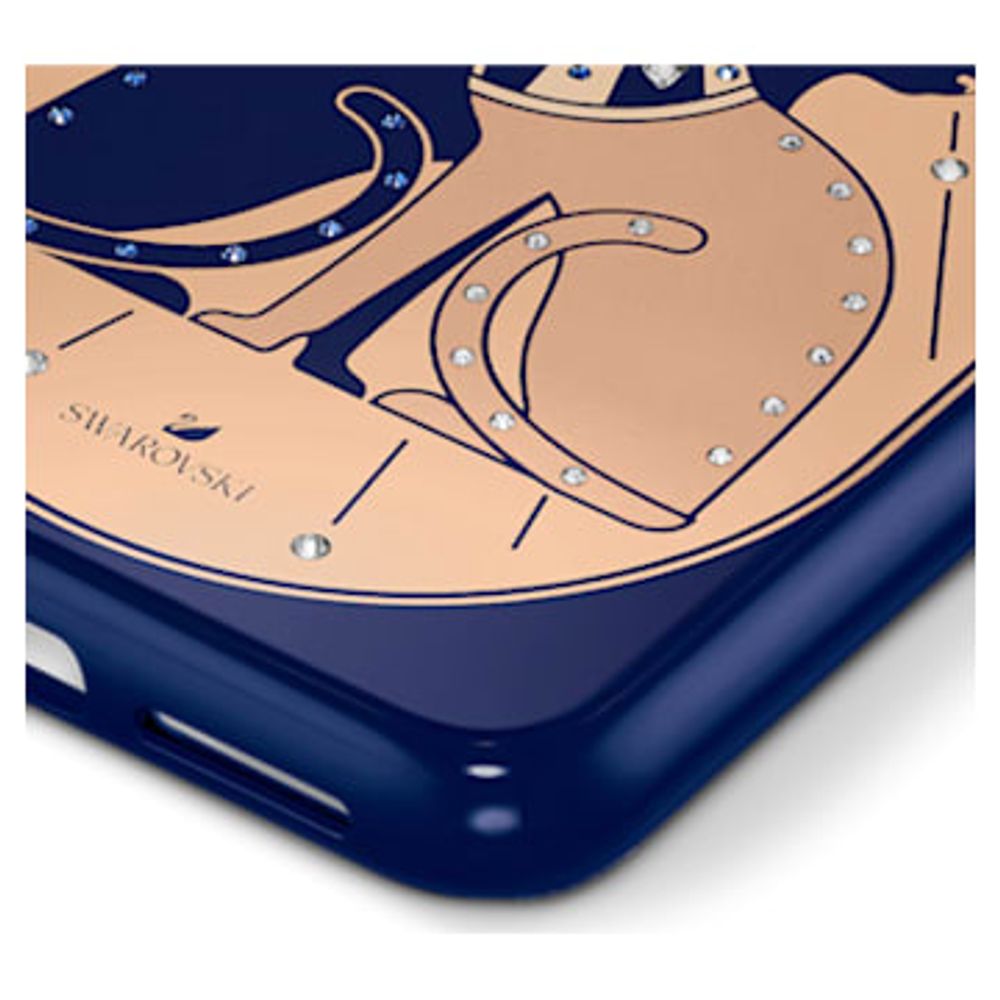 Swarovski Theatrical Cat Smartphone case with bumper, iPhone® 11 Pro Max, Multicolored