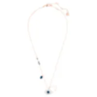 Swarovski Symbolic pendant, Evil eye, Blue, Mixed metal finish by SWAROVSKI