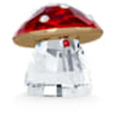 Holiday Cheers Red Mushroom by SWAROVSKI