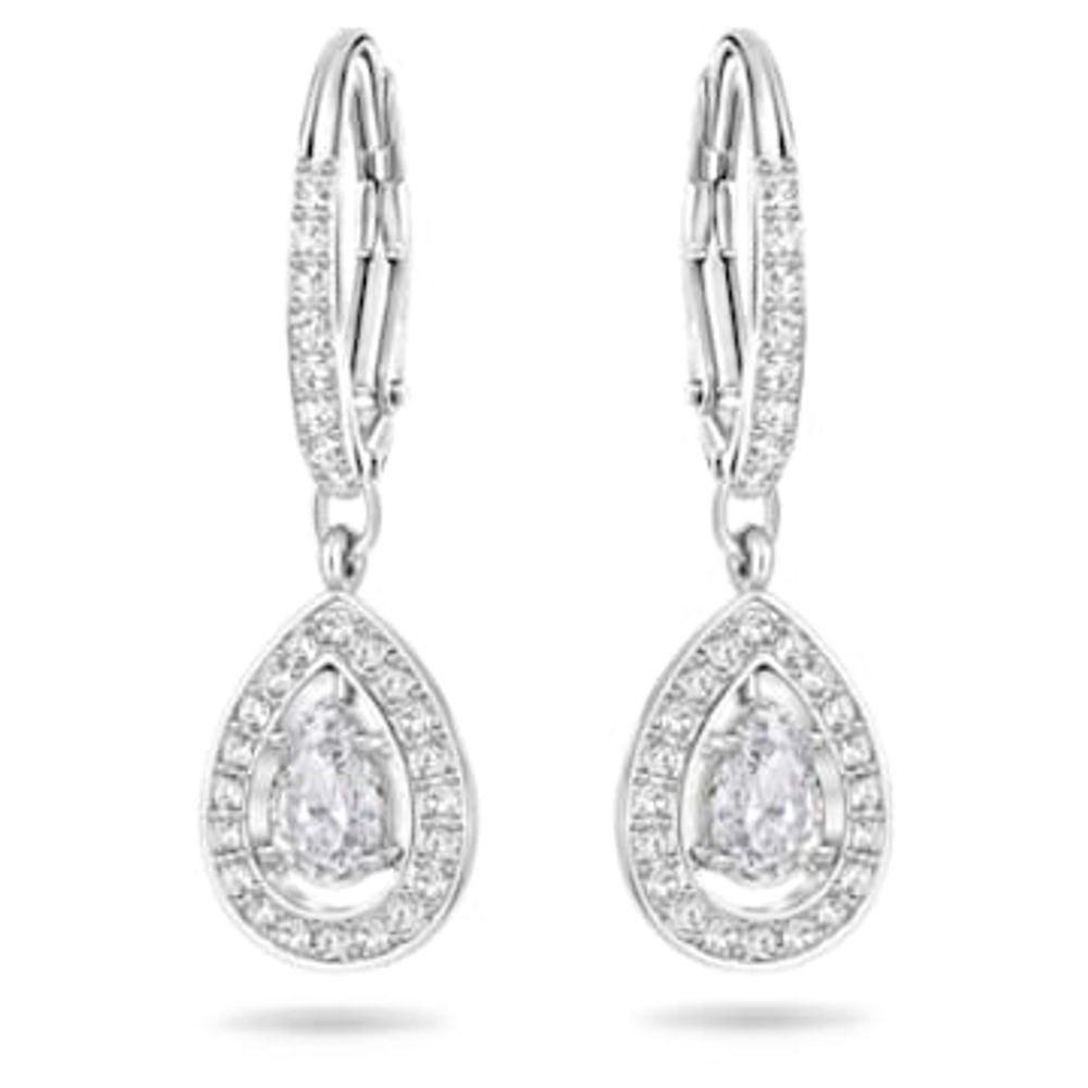 swarovski angelic drop earrings