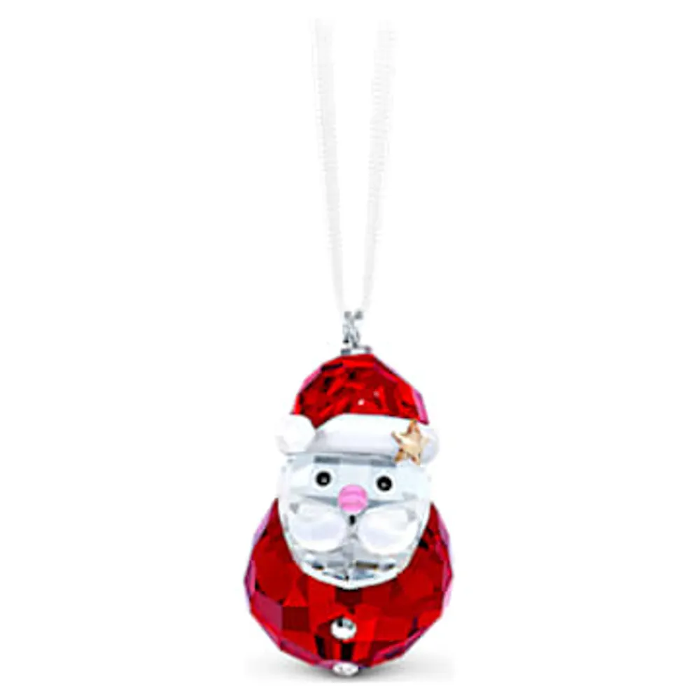 Rocking Santa Claus Ornament by SWAROVSKI
