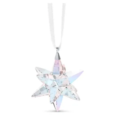 Star Ornament, Shimmer, small by SWAROVSKI