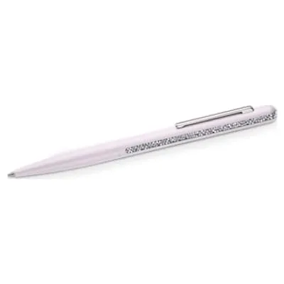 Crystal Shimmer ballpoint pen, Pink, Pink lacquered, Chrome plated by SWAROVSKI