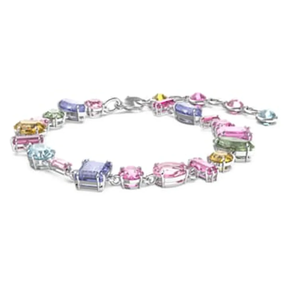Gema bracelet, Mixed cuts, Multicolored