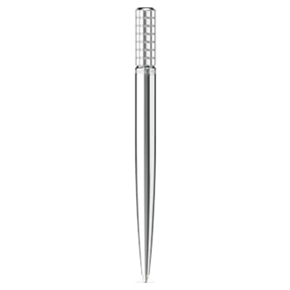 Ballpoint pen, Silver tone, Chrome plated by SWAROVSKI