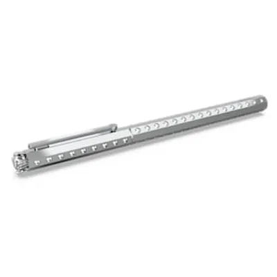 Ballpoint pen, Statement, Silver tone, Chrome plated by SWAROVSKI