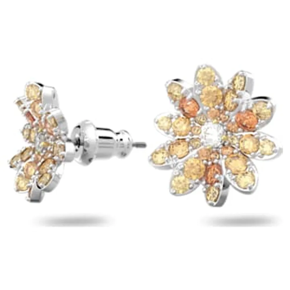Swarovski Time Earrings Asymmetrical White Mixed metal finish 5558341   Branded Jewellery from Adrian  Co Jewellers UK