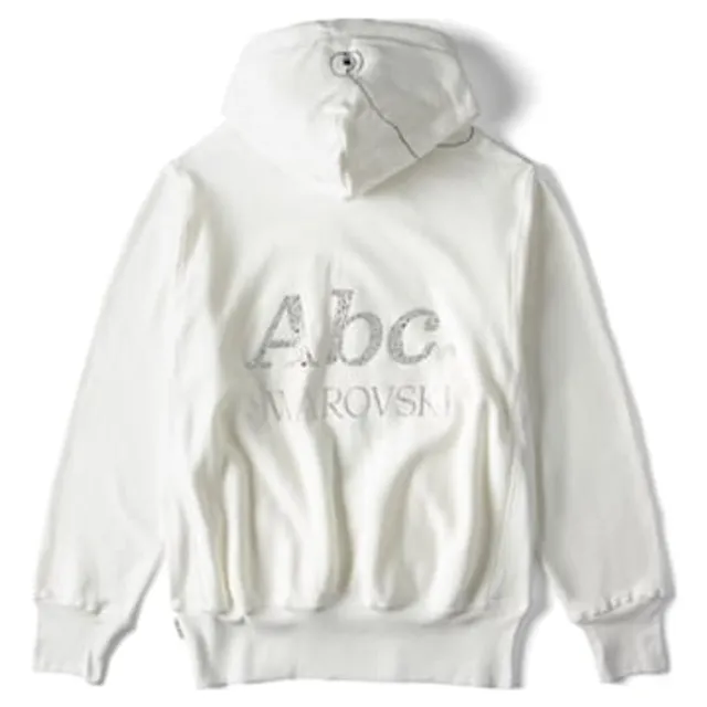 ADVISORY BOARD CRYSTALS, Dazzling Colorless Objects hoodie, Black