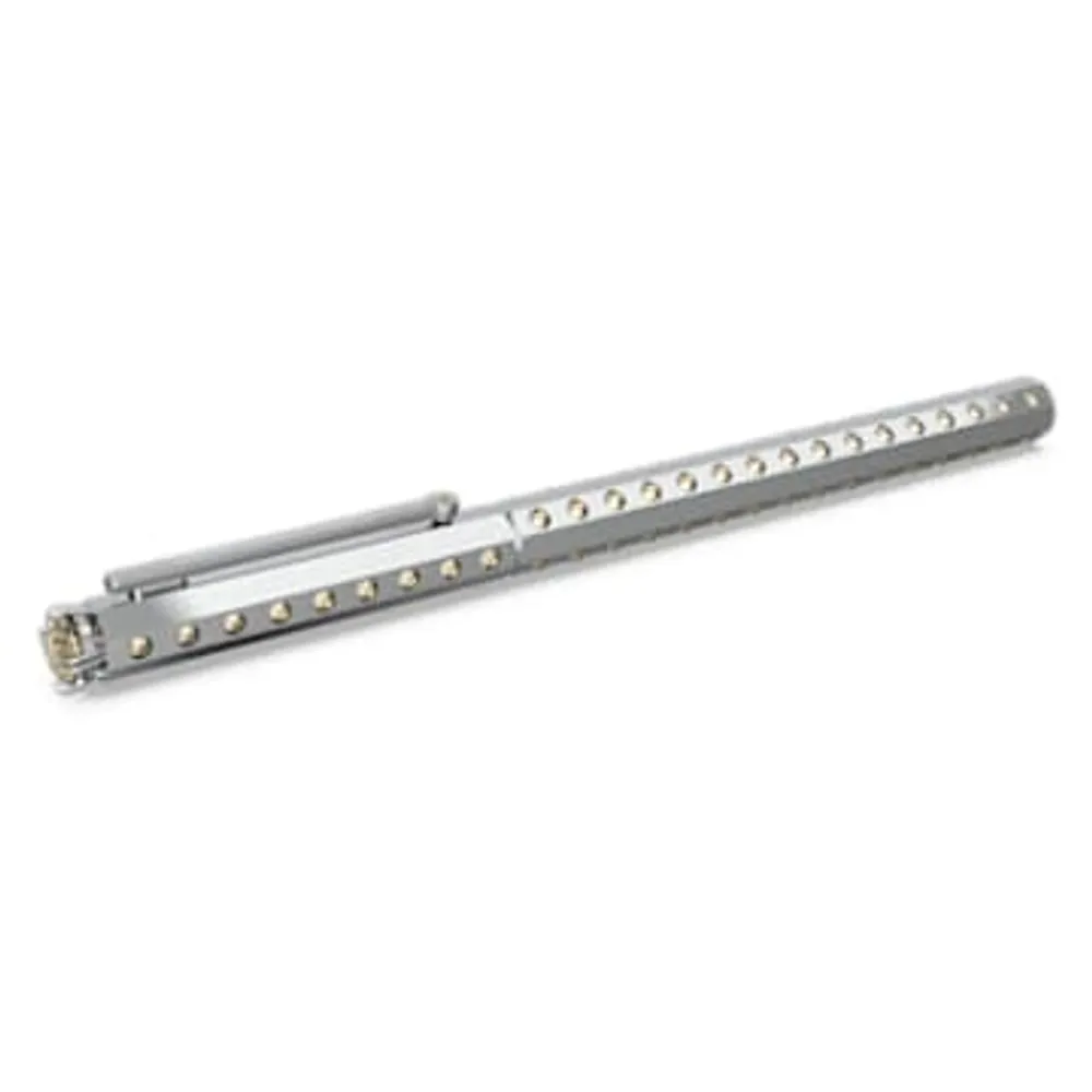 SCS ballpoint pen, Statement, Silver tone, Chrome plated by SWAROVSKI
