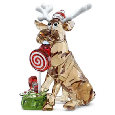 Holiday Cheers Dulcis Reindeer by SWAROVSKI