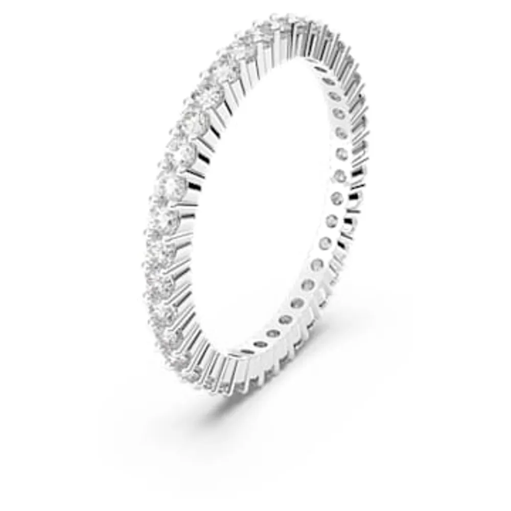 Vittore ring, Round cut, White