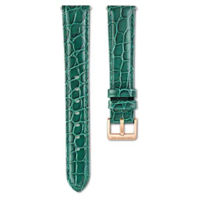 Watch strap, 16 mm (0.63") width, Leather strap