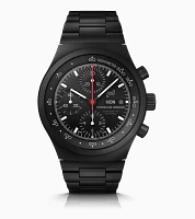 Set Chronograph 1 - All Black Numbered Edition with Textile/Leather strap Ennstal-Classic 2024