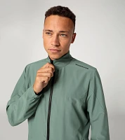 Woven tech jacket