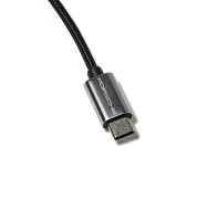 Porsche USB type C™ smartphone charging cable with Apple Lightning® connection