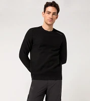 Wool crew neck pullover