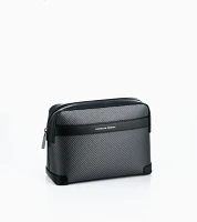 Carbon Washbag black