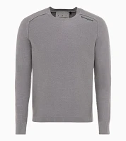 Wool crew neck pullover