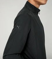 Woven tech jacket