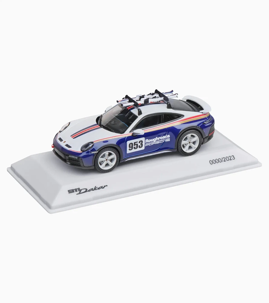 Porsche 911 Dakar (992) with skis – Christmas – Ltd.