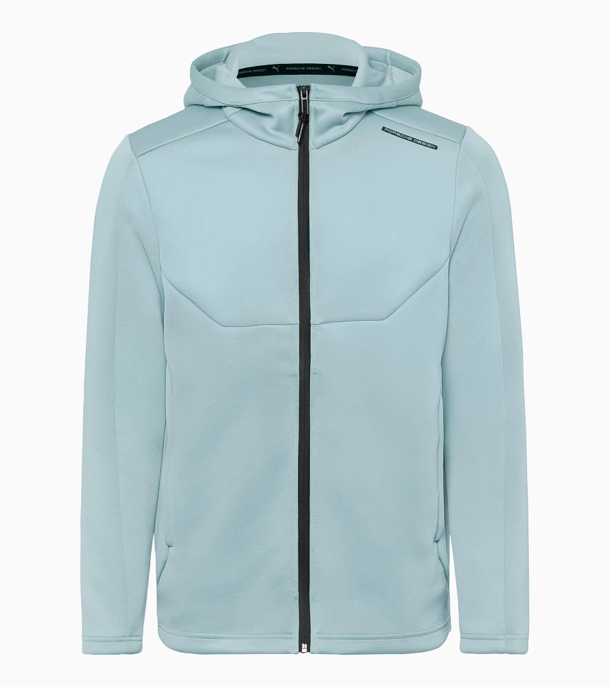 Hooded sweat jacket