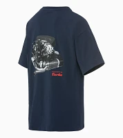 Porsche Turbo Engine Graphic Tee