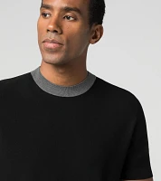 Colorblock Knitted T-shirt
