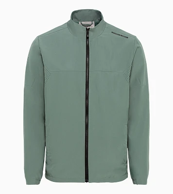 Woven tech jacket