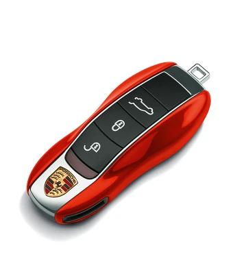 Porsche Painted Vehicle Key Sides