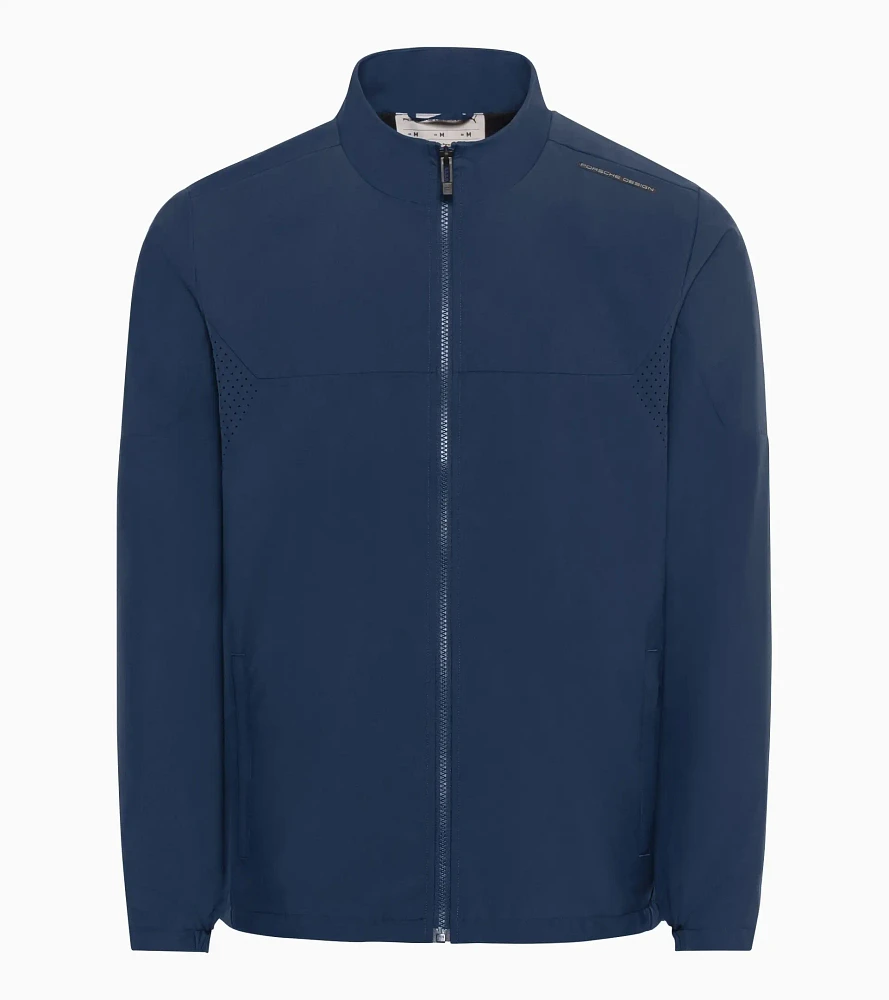 Woven tech jacket
