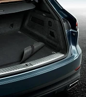 Reversible luggage-compartment mat with Nubuk surround - Cayenne (E2 & E2 II)