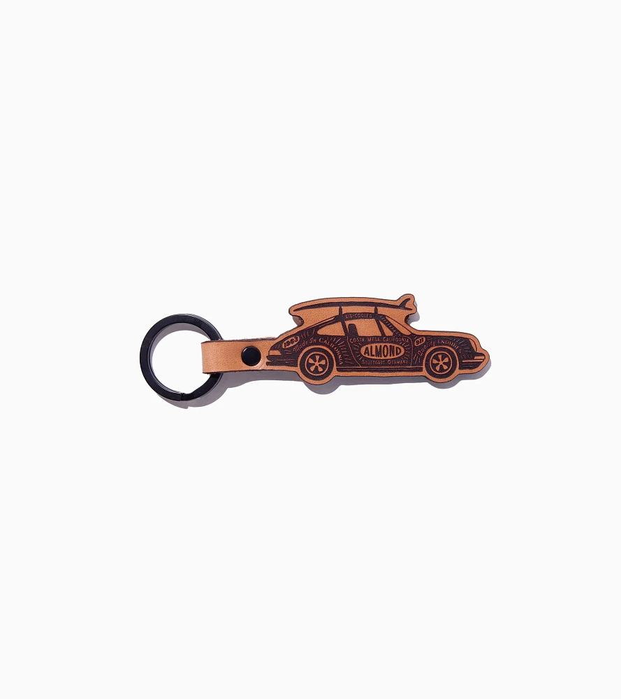 Porsche x Almond Key Ring