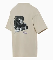 Porsche Turbo Engine Graphic Tee