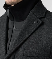 Hybrid Textured Formal Coat