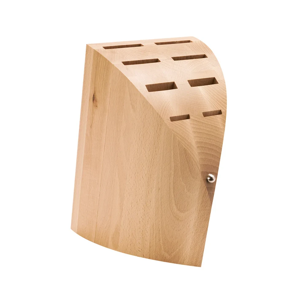 Wooden knife block P12