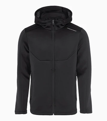 Hooded sweat jacket