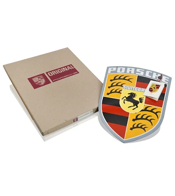 Porsche Classic Crest - Enamel Sign