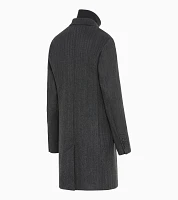 Hybrid Textured Formal Coat