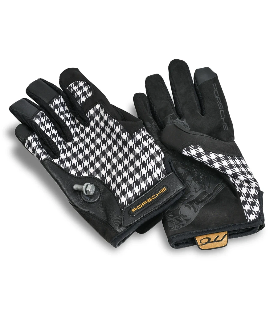 Porsche Classic Assembly Gloves Pepita