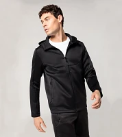 Hooded sweat jacket