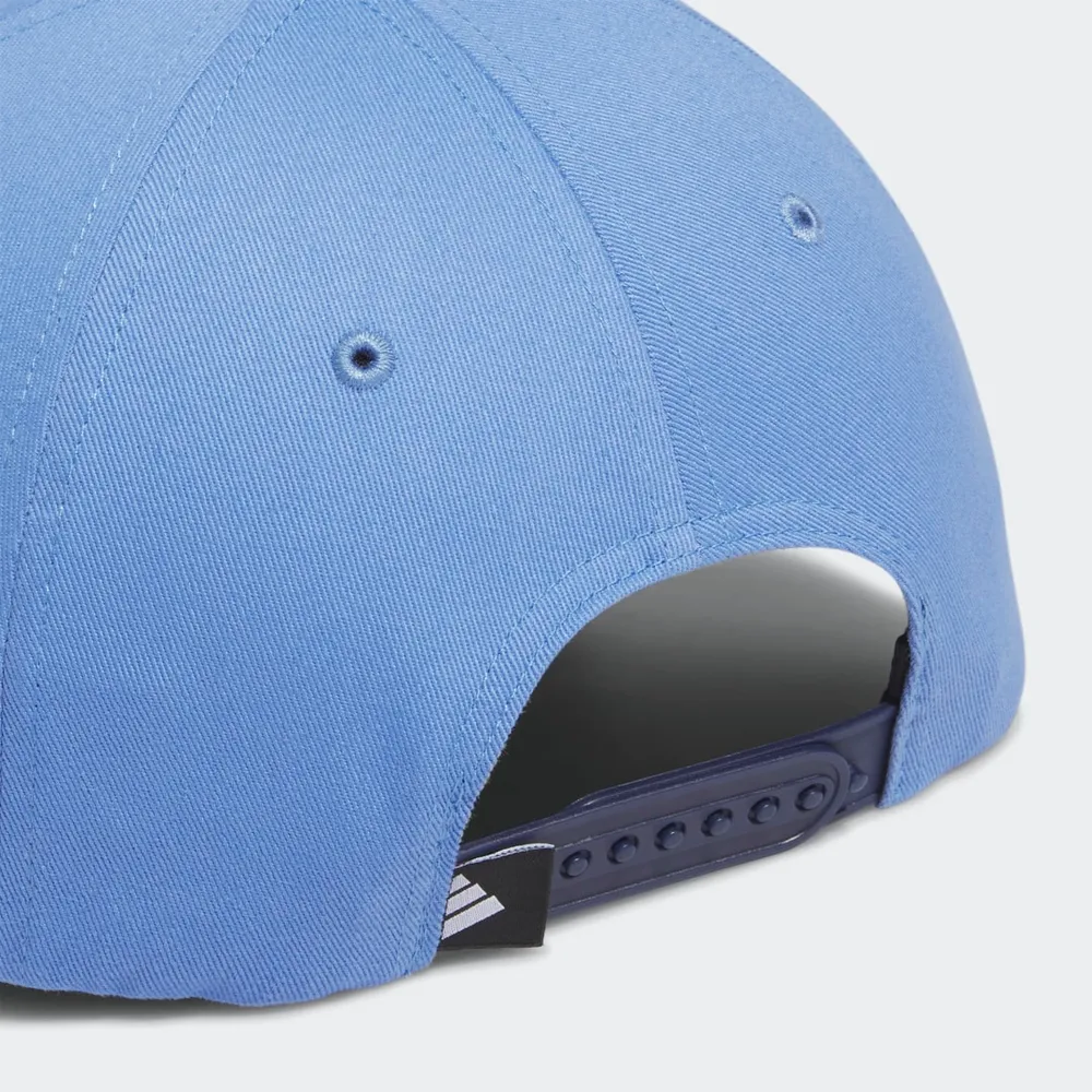 Blue Backwards Flatbrim Cap