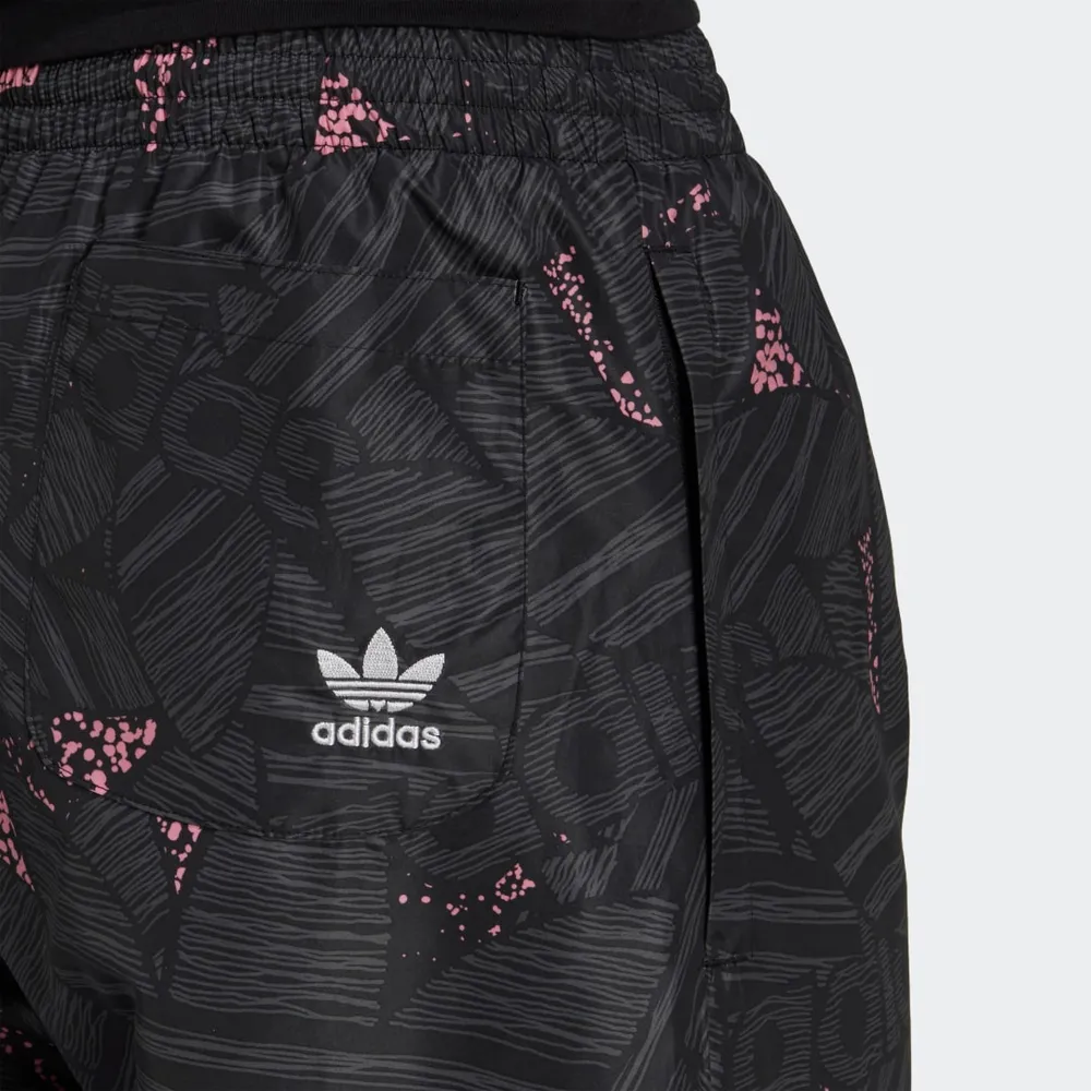 Rekive Trefoil Allover Print Track Pants