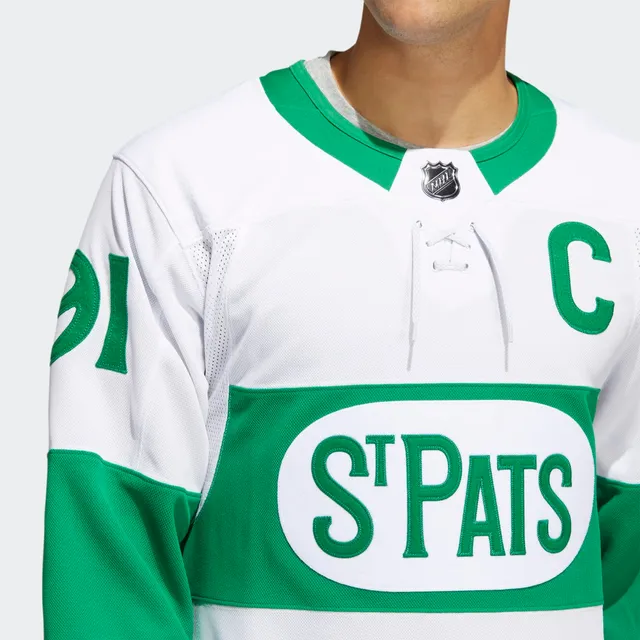 John Tavares Toronto Maple Leafs Signed St Pats Heritage Adidas Jersey