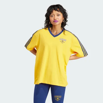 V-Neck Logo Tee