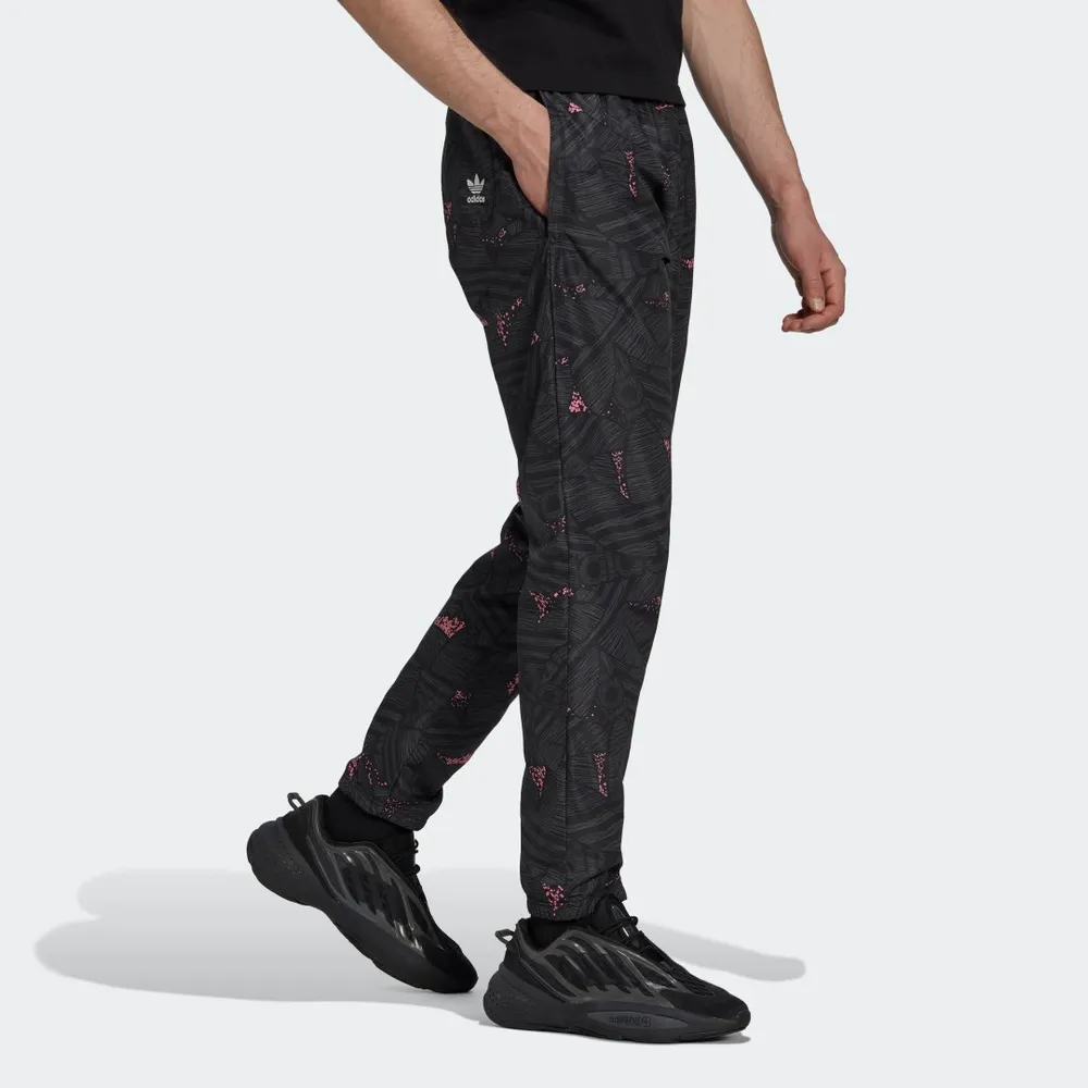 Rekive Trefoil Allover Print Track Pants