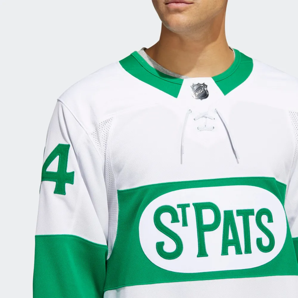adidas Vancouver Canucks St Pats Jersey - Green